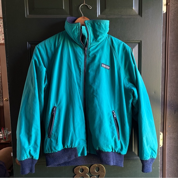 Vintage Lands' End Fleece Lined Jacket - Picture 1 of 9